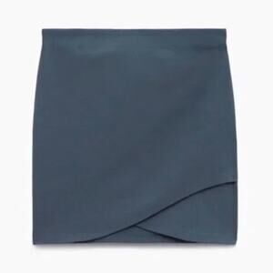 Talula Aritzia Primrose Bodycon Mini Skirt Dark Teal  Size Small